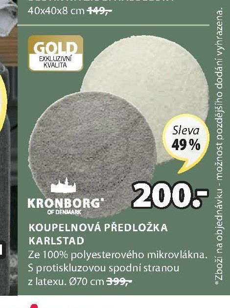 Koupelnová předložka KARLSTAD
