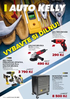 aktuální leták Auto Kelly 21.9.2021-4.10.2021