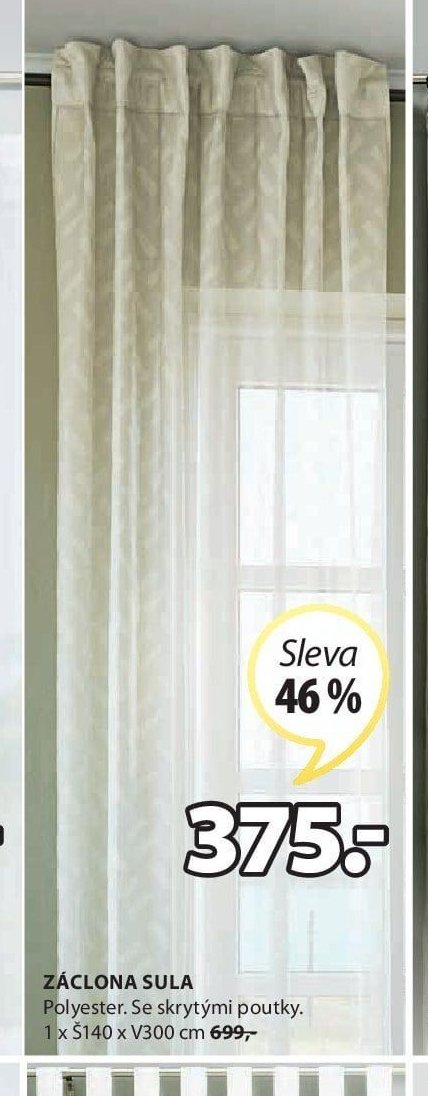 ZÁCLONA SULA