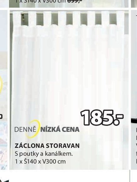 ZÁCLONA STORAVAN