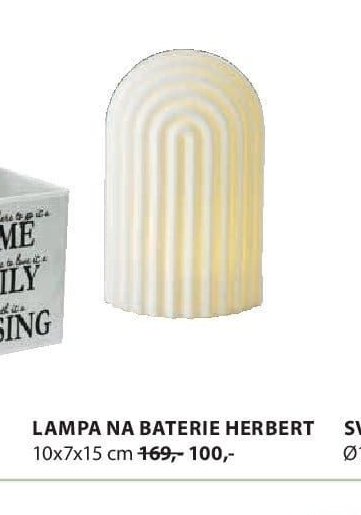 LAMPA NA BATERIE HERBERT