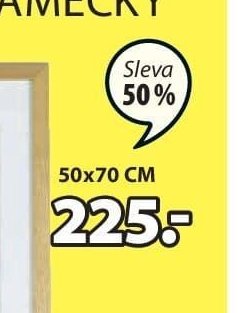 Fotorámeček 50x70 cm