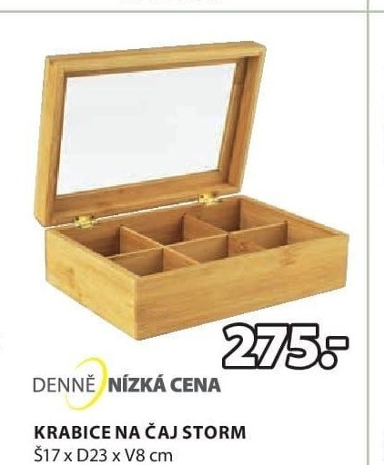 Krabice na čaj Storm