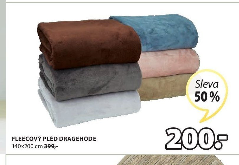 FLEECOVÝ PLÉD DRAGEHODE