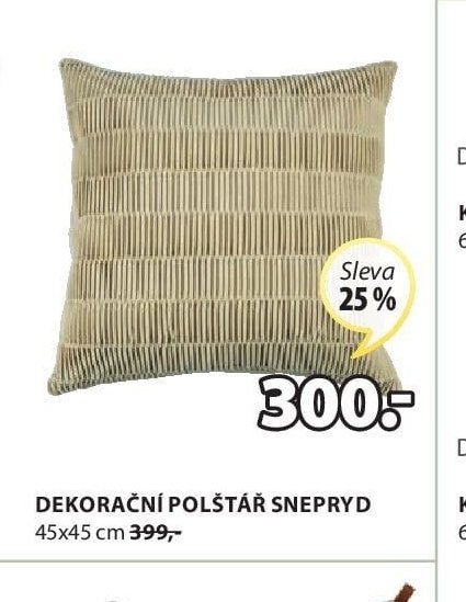 DEKORAČNÍ POLŠTÁŘ SNEPRYD
