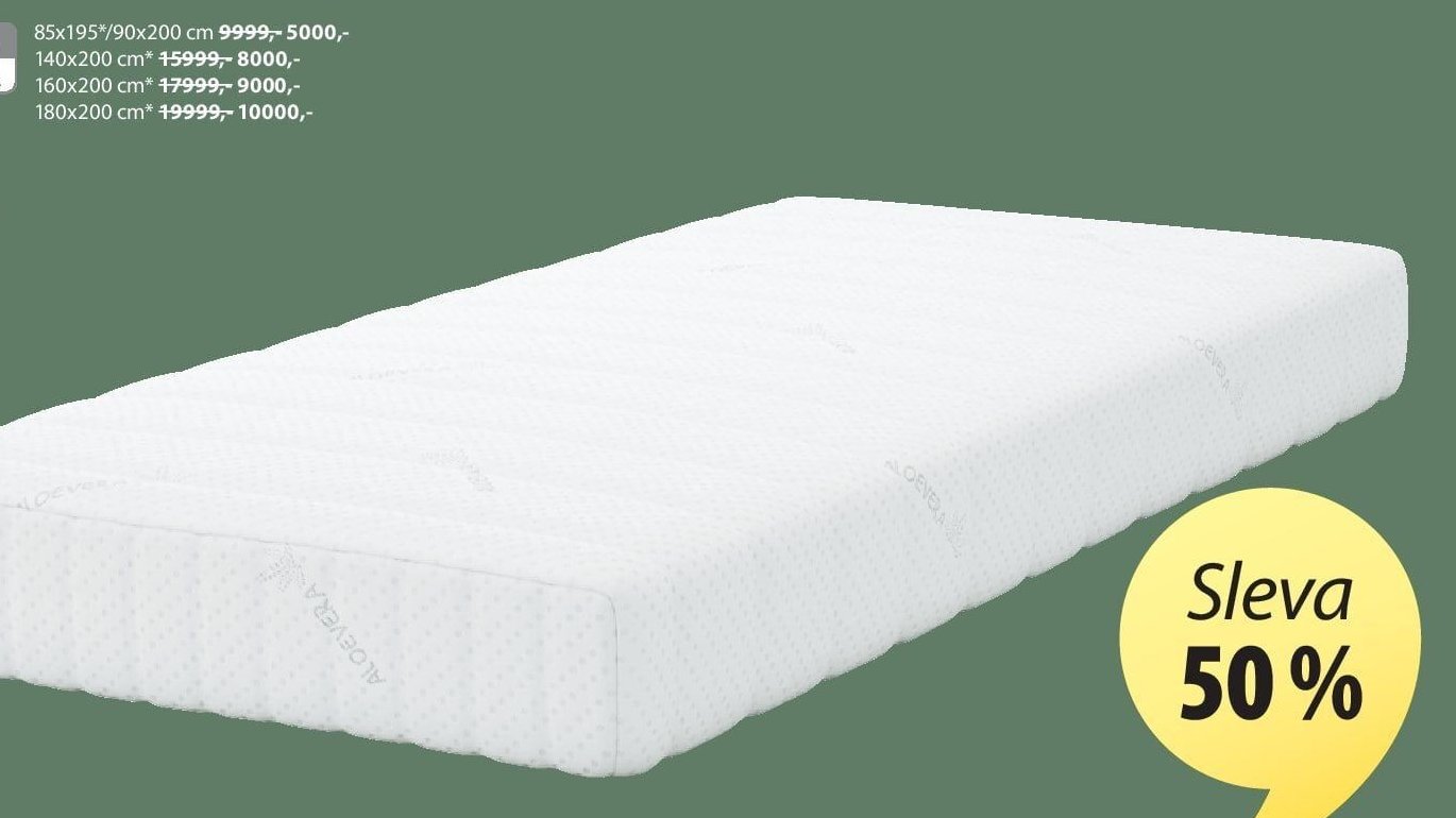 DREAMZONE PRUŽINOVÁ MATRACE PLUS S65