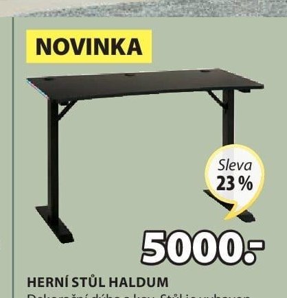 Herní stůl HALDUM