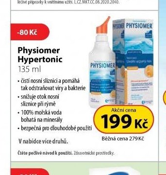 Physiomer Hypertonic 135 ml
