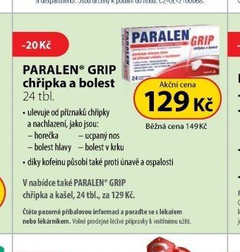 PARALEN GRIP chřipka a bolest 24 tbl.