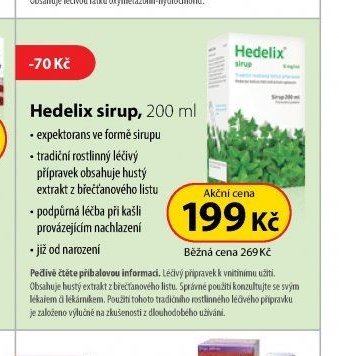 Hedelix sirup, 200 ml