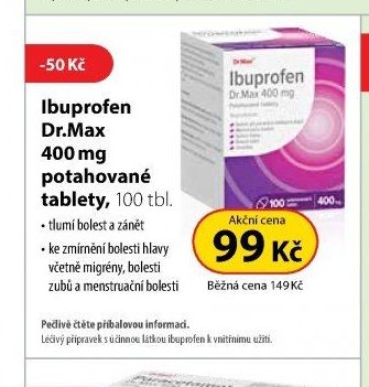 Ibuprofen Dr.Max 400 mg