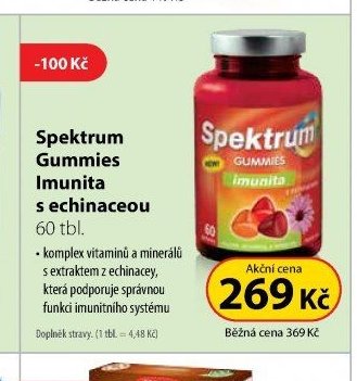 Spektrum Gummies Imunita s echinaceou 60 tbl.