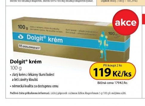 Dolgit krém, 100 g - Dr. Max aktualniletaky.eu