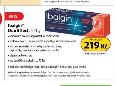 Ibalgin Duo Effect, 100 g - Dr. Max aktualniletaky.eu