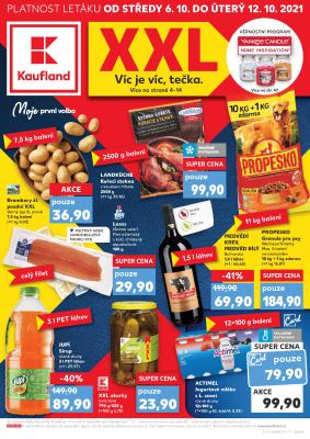 aktuální leták Kaufland 6.10.2021-12.10.2021