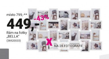 Rám na fotky „BELLA“
