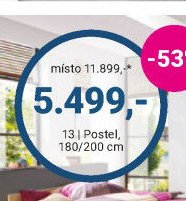 13 | Postel, 180/200 cm