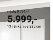 13 | šířka cca 225 cm