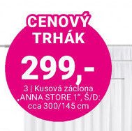 Kusová záclona ANNA STORE 1