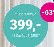 Závěs SIGRID