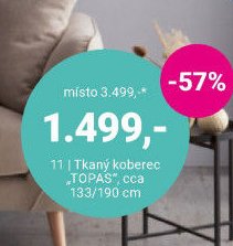 Tkaný koberec TOPAS