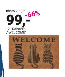 Rohožka WELCOME