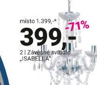 ZÁVĚSNÉ SVÍTIDLO „ISABELLA“