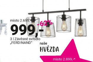 ZÁVĚSNÉ SVÍTIDLO „FERDINAND“