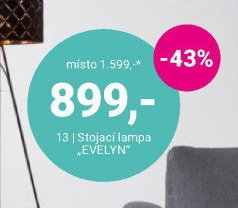 STOJACÍ LAMPA „EVELYN“