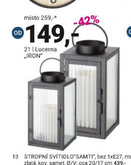 Lucerna IRON