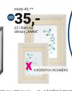 Rám na obrazy ANNA