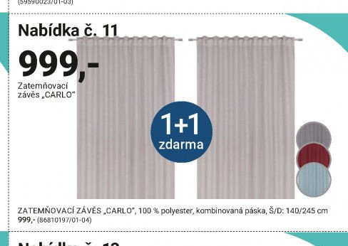 Zatemňovací závěs „CARLO“ - Möbelix aktualniletaky.eu