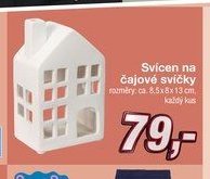 Svícen na čajové svíčky
