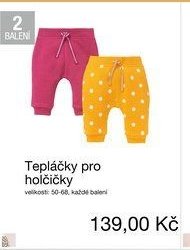Tepláčky pro holčičky