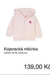 Kojenecká mikinka