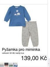 Pyžamko pro miminka