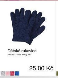 Dětské rukavice