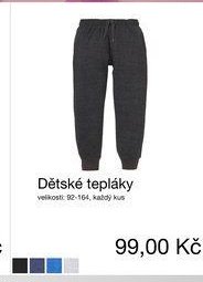 Dětské tepláky