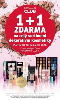 aktuální leták ROSSMANN drogerie 13.10.2021-26.10.2021