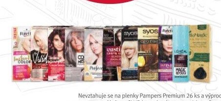 barvy na vlasy (výběr)