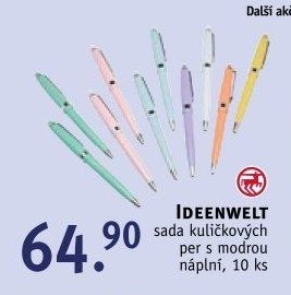 IDEENWELT sada kuličkových per