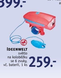 IDEENWELT světlo na koloběžku