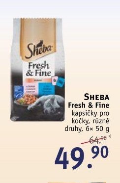 SHEBA Fresh & Fine kapsičky pro kočky