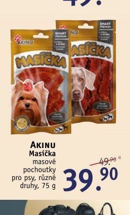 AKINU Masíčka masové pochoutky pro psy