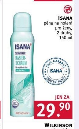 ISANA pěna na holení