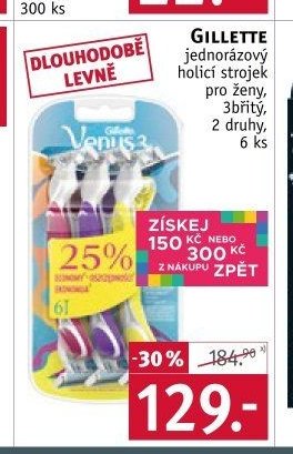 Gillette jednorázový holicí strojek