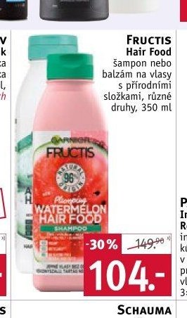 FRUCTIS Hair Food šampon nebo balzám