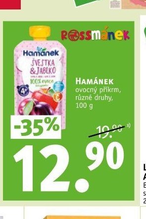 Hamánek ovocný příkrm