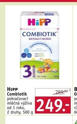HIPP Combiotik pokračovací mléčná výživa