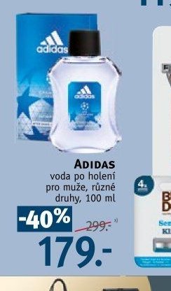 ADIDAS voda po holení - ROSSMANN drogerie aktualniletaky.eu